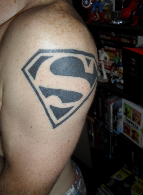 First tattoo : r/superman